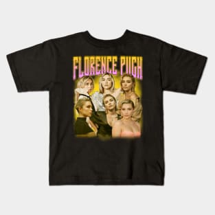 RETRO VINTAGE FLORENCE PUGH BOOTLEG STYLE Kids T-Shirt